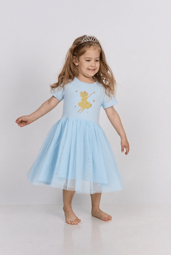 Alternative view of טול מסתובבת תכלת עם פיה